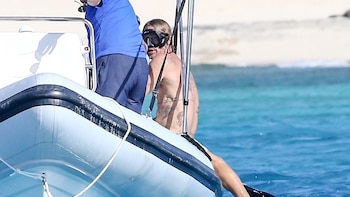 Brad Pitt está de vacaciones