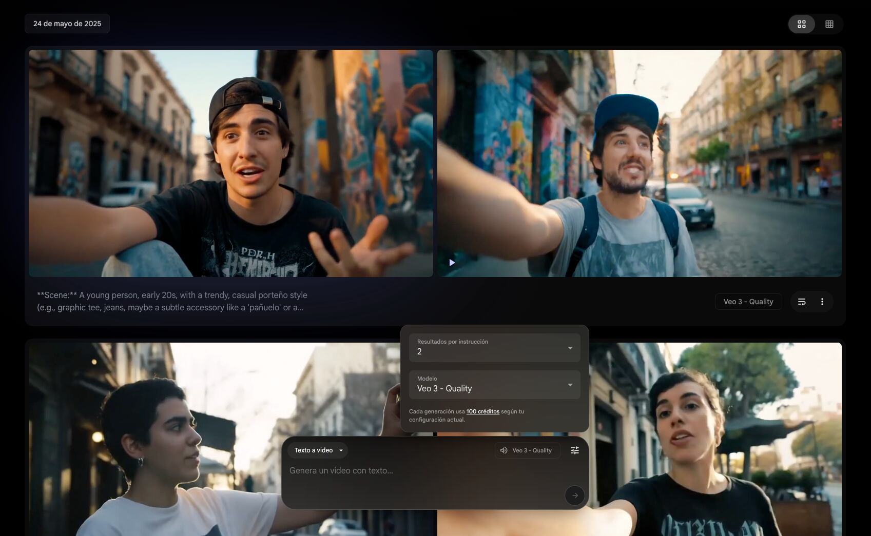 Google Veo 3 revoluciona la generación de videos con inteligencia artificial al crear imágenes y audio hiperrealistas. (Infobae)