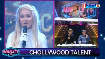 ¿Volvió el amor? Daniela Darcourt evita responder si regresó con Waldir Felipa y Magaly la confronta. Captura: Magaly TV La Firme.