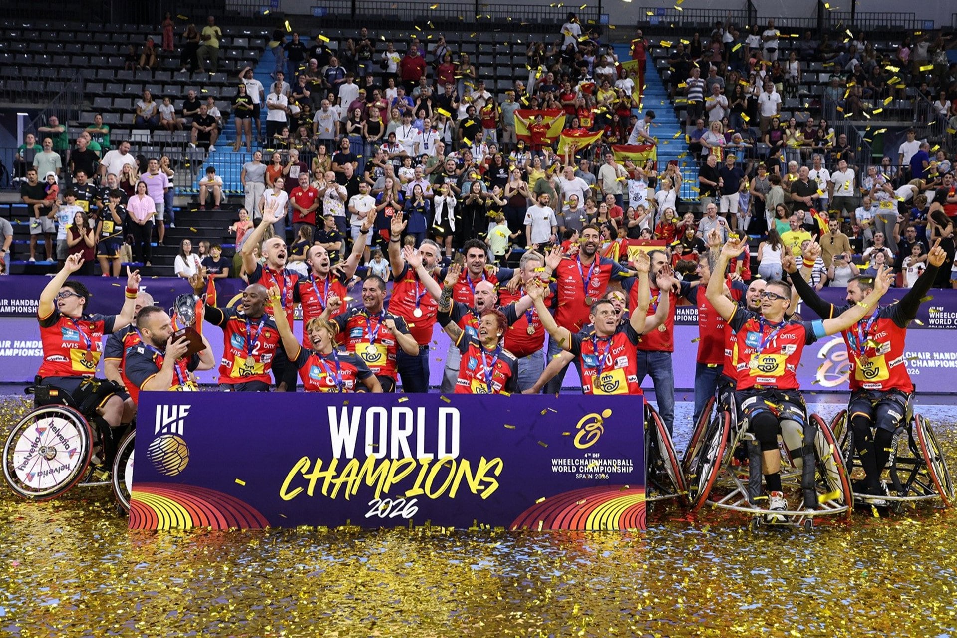 20/09/2026 España, campeona del mundo en balonmano en silla de ruedas.
EUROPA ESPAÑA DEPORTES
RFEBM / X. SOLANAS