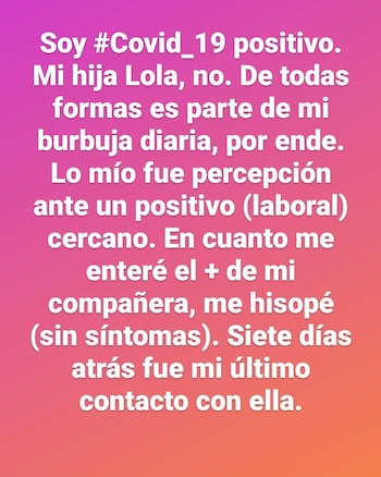 El posteo de D'Amato (Foto: