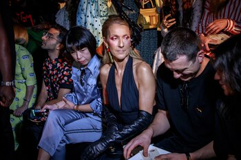 La cantante canadiense Celine Dion