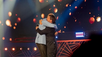 El abrazo de Guido Kaczka