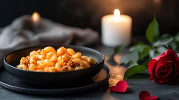 Prepara un plato lleno de