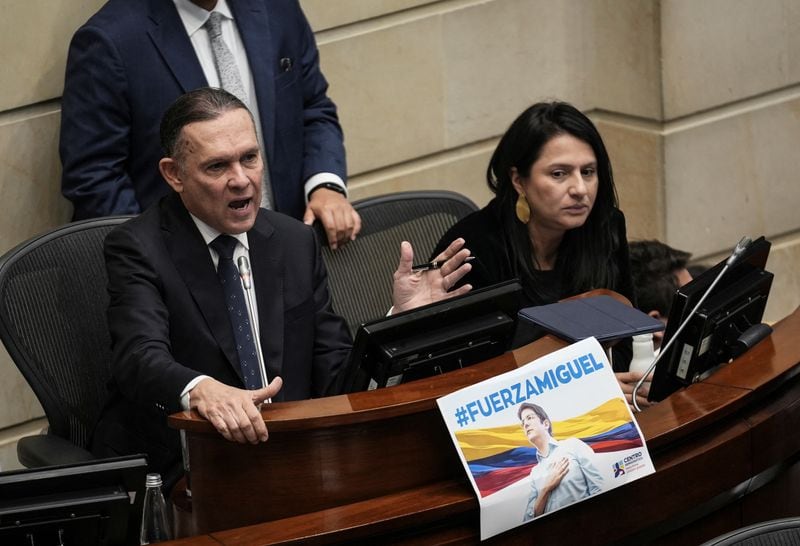 Efraín Cepeda, presidente del Senado, ha sostenido que la consulta popular fue negada legalmente en la plenaria y no puede ser convocada - crédito Nathalia Angarita/Reuters
