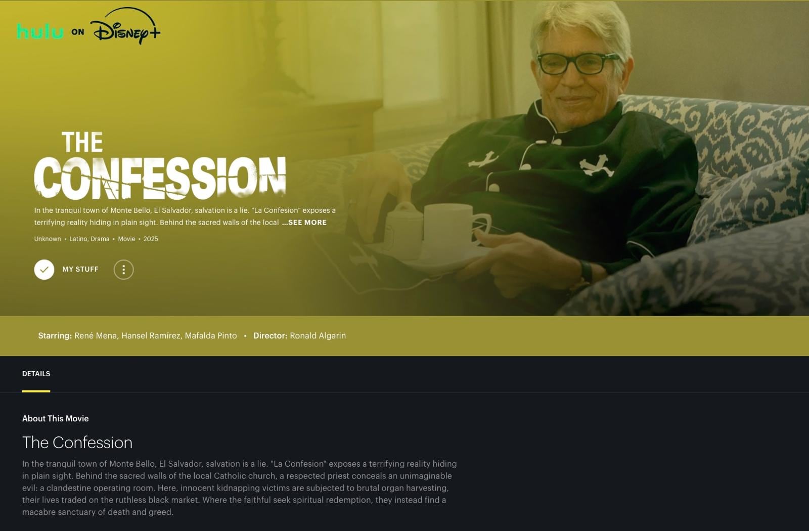La productora Algarín Film sostuvo que la llegada a Hulu aproxima la producción nacional a la industria internacional./ (Cortesía)