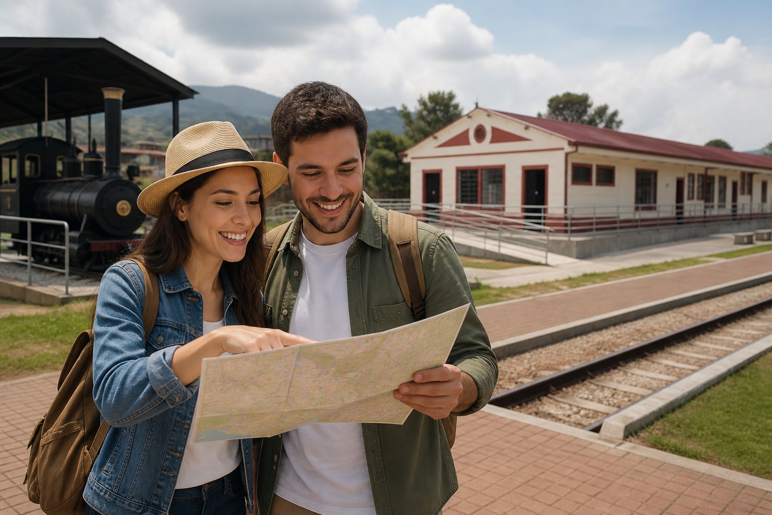 El predio ferroviario renovó sus instalaciones para ofrecer exhibiciones de arqueología, muestras sobre la naturaleza local y pabellones interactivos construidos con materiales reciclados que promueven la sostenibilidad y el turismo en Cundinamarca - crédito Imagen Ilustrativa Infobae