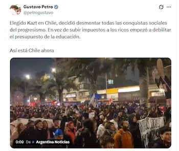 - crédito @petrogustavo/X
