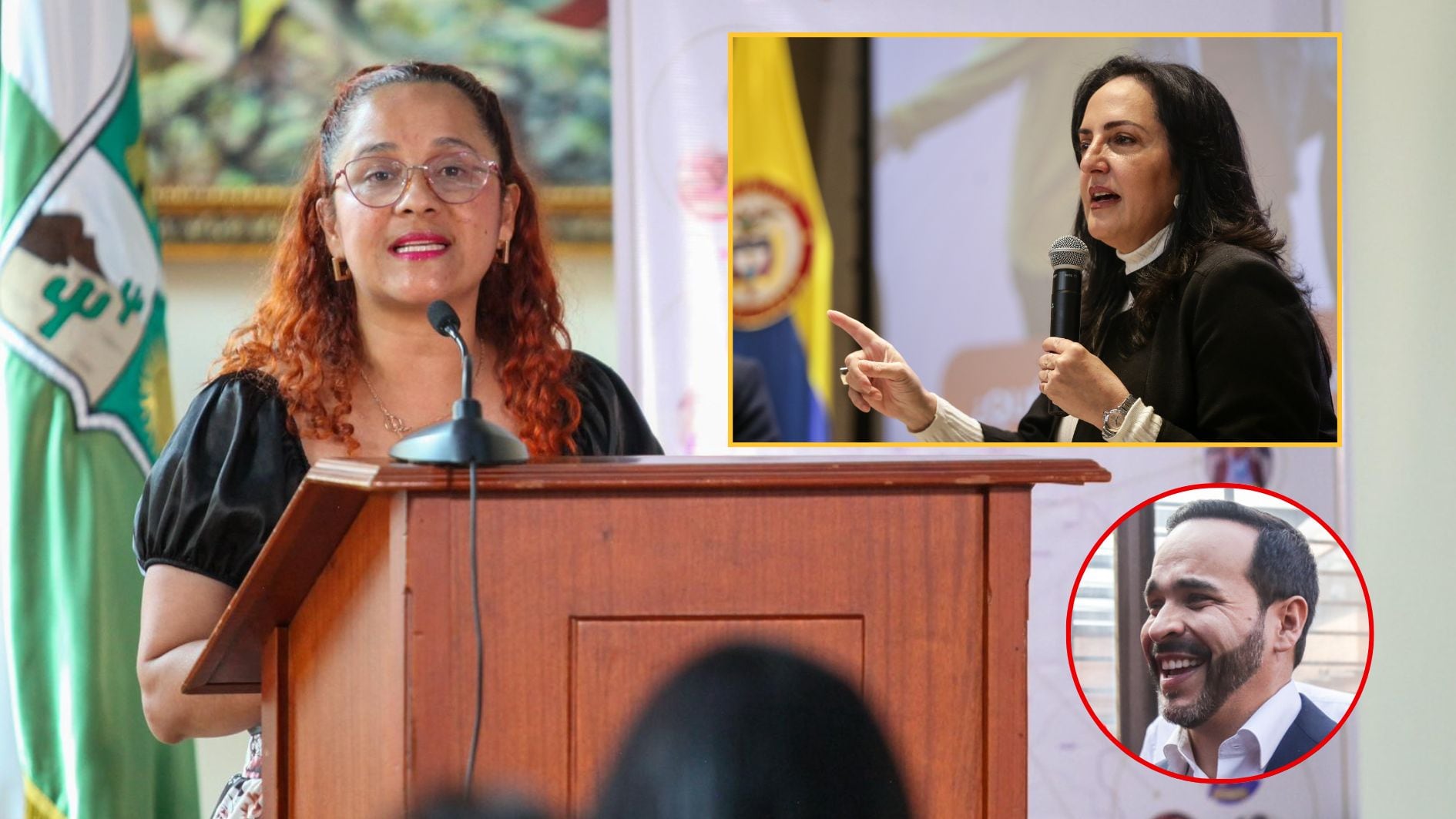 El candidato presidencial le pidió disculpas a la periodista días después de lo ocurrido a través de X el 13 de mayo de 2026, pero dicha acción no lo salvó de la decisión judicial - créditos Catalina Olaya/Colprensa | @XiniaNavarro/X