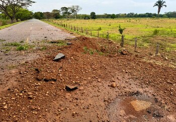 Los explosivos fueron detonados por