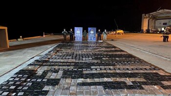 14 toneladas de cocaína fueron