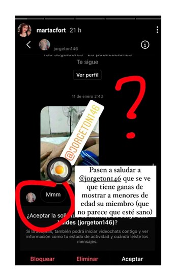 Marta Fort denunció a un