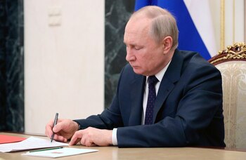 El presidente ruso, Vladimir Putin