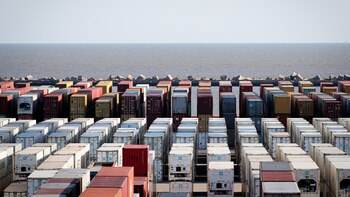 Una huelga en el puerto