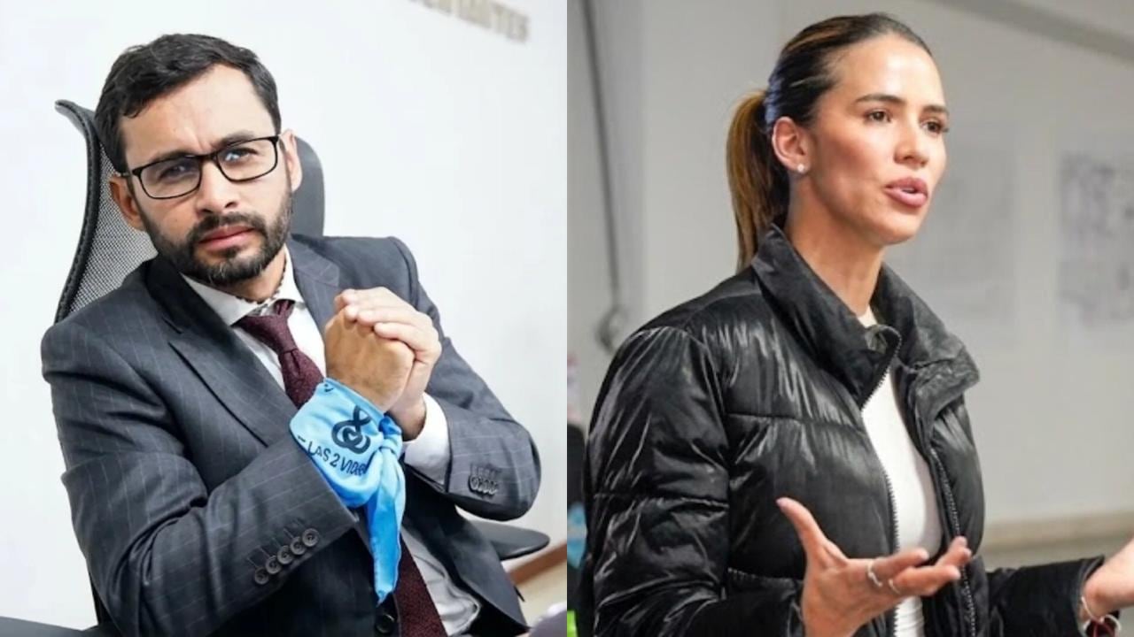 José Jaime Uscátegui respondió a Mafe Carrascal por el pañuelo azul que usó en debate sobre la vida desde la fecundación: “No permitiré que me diga cómo vestirme”