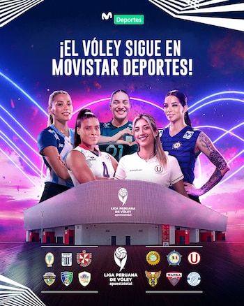 Movistar Deportes transmitirá la Liga Peruana de Vóley 2024/ 2025.