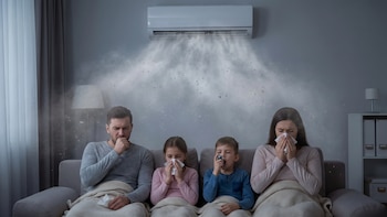 Esporas, polvo y ácaros: lo que respiras al usar aire acondicionado sin limpiar