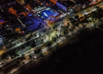 El proyecto del Malecón de Santo Domingo Este abarca 4,1 kilómetros y más de 237 mil metros cuadrados de parque natural a orillas del mar Caribe. (Foto cortesía Presidencia de República Dominicana)