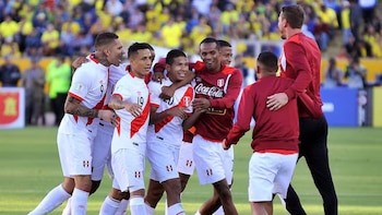 La celebración del 5/9/17, en el estadio Olímpico Atahualpa. - Crédito: AFP