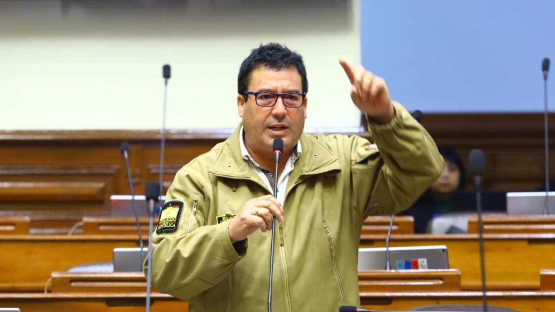 Edwin Martínez llegó al Congreso de la mano de Acción Popular en representación de Arequipa (Foto: Congreso)