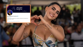 Gabriela Muñoz respondió a cuenta de seguidores de Abelardo de la Espriella que afirmó que juntarse con Petro es perjudicial: “Lecciones de moral”