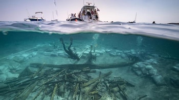 Un estudio revela las rutas de un barco romano hundido hace 2.200 años