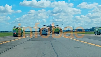 El avión de American Airlines