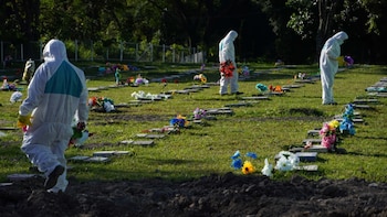 Durante la pandemia, los familiares