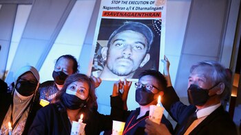 Singapur ejecutó a un preso