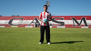 Gabriel Carabajal llega a la 'Catedral' después de una insulsa etapa en Cusco FC. - Crédito: San Martín (T)