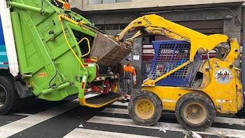 La acumulación de residuos y