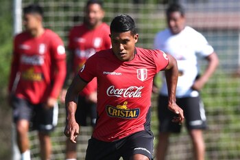 Raziel García fue parte de los dos amistosos de Perú previo al repechaje.