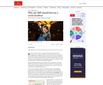Milei The Economist