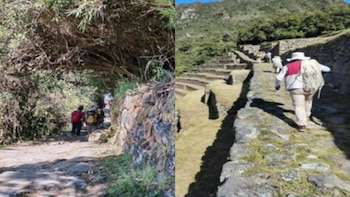 Turista cae por un barranco en el Camino Inca rumbo a Machu Picchu y brigadas de rescate enfrentan difícil acceso en Cusco
