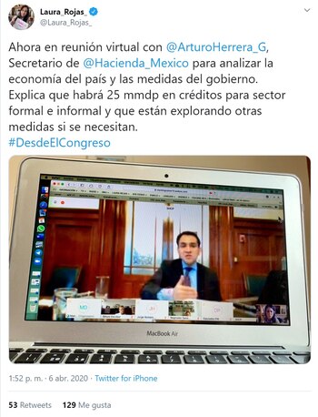 (Foto: Twitter/@Laura_Rojas_)
