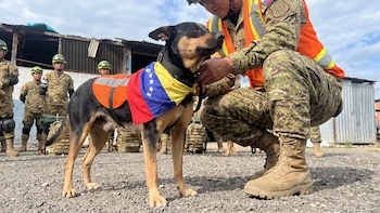 De los escombros en Venezuela a la Unidad Humanitaria de Rescate de El Salvador: La nueva vida de Fénix