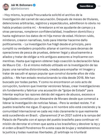 “Después de meses de titulares,