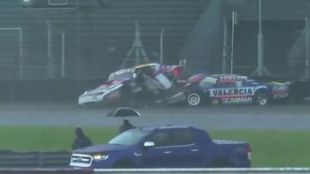 La carrera finalizó en la