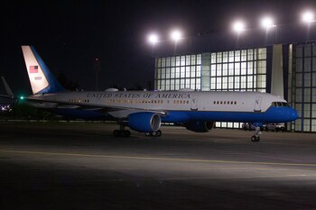 Llegada de Kamala Harris, vicepresidenta