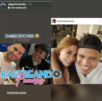 El futbolista español Edgar Méndez