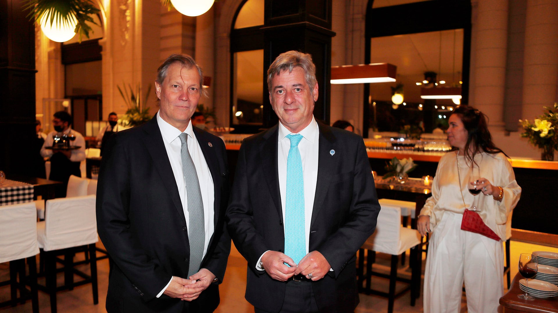 Marcos Pereda y Nicolás Pino