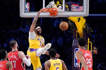 El jugador de los Lakers