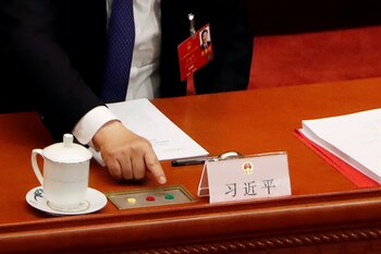 Votación del presidente Xi Jinping