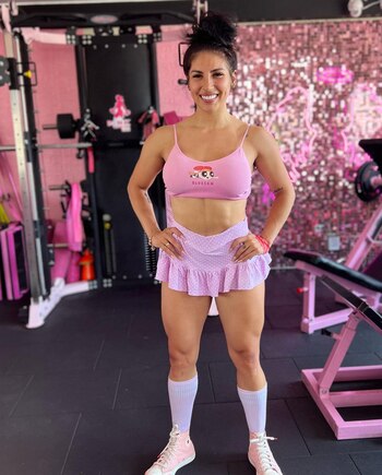 Allison Pastor se mostró orgullosa