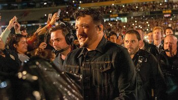 Matiu Walters en su ingreso