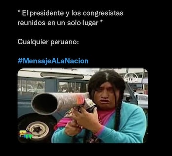 Memes por el mensaje a