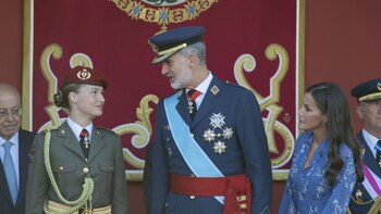 Los reyes Felipe y Letizia,