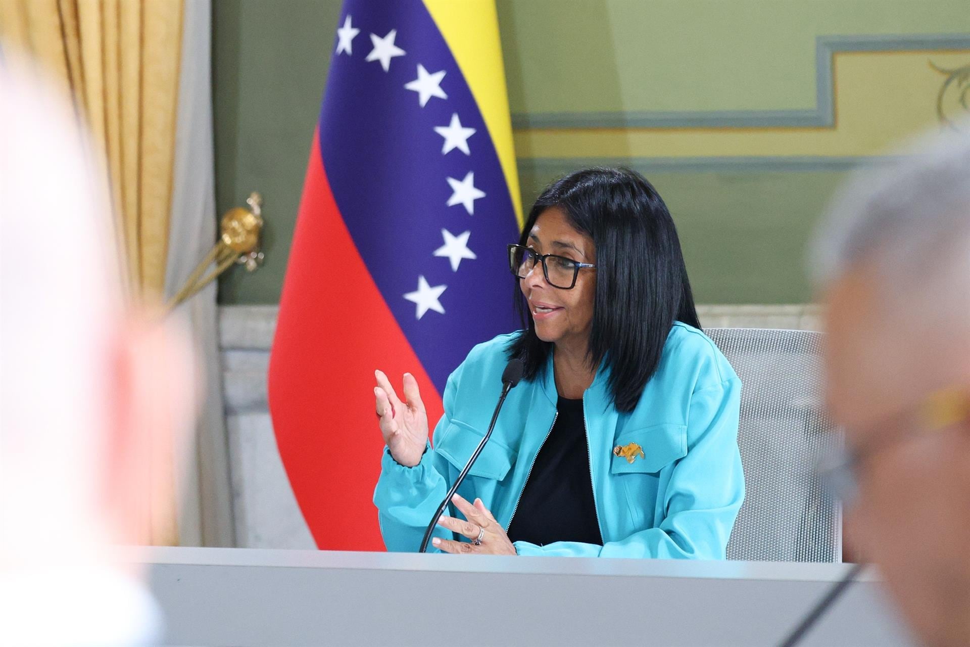 La presidente interina de Venezuela, Delcy Rodríguez (Europa Press)