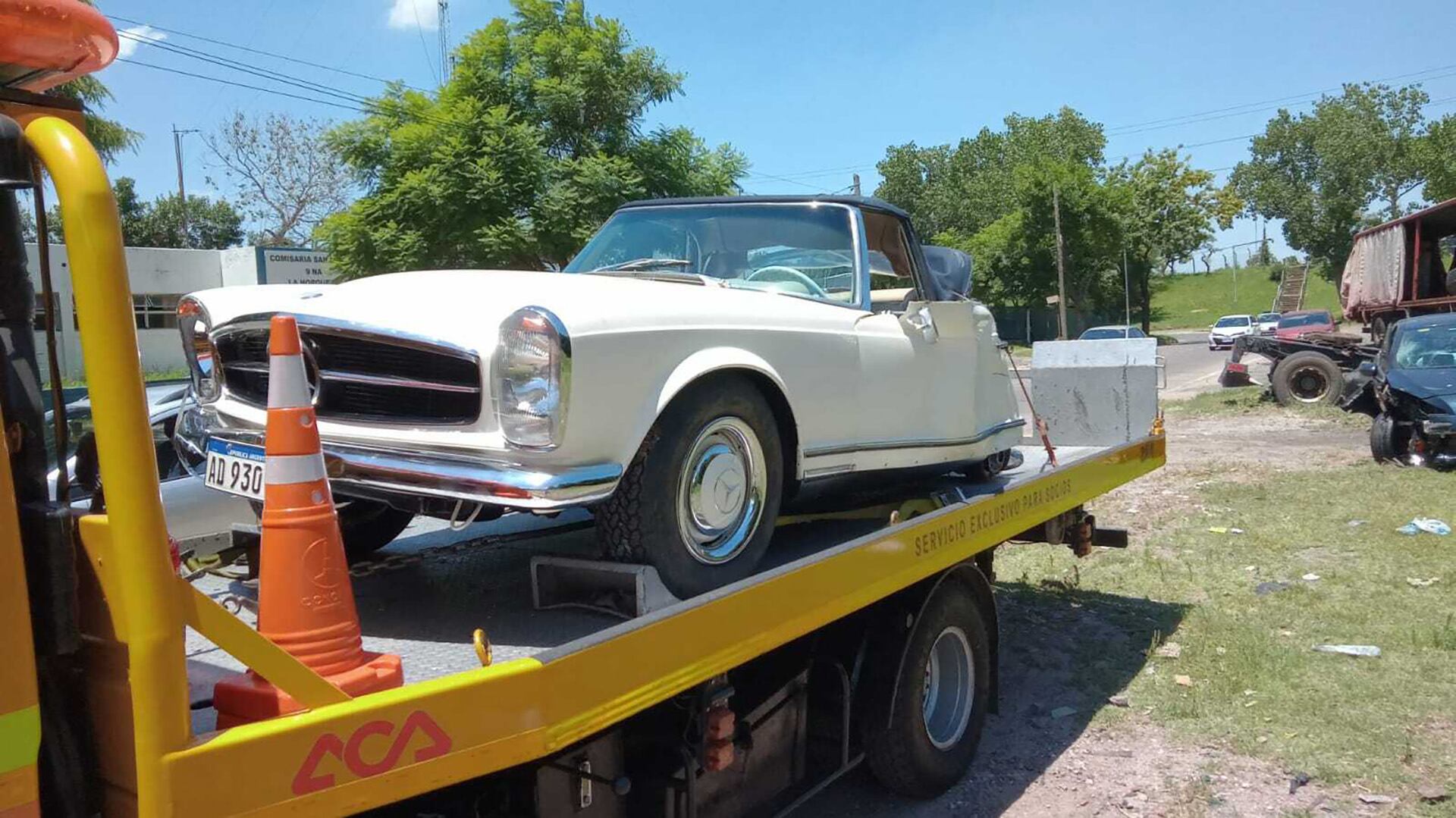 El vehículo había sido refaccionado y ese día había salido del taller