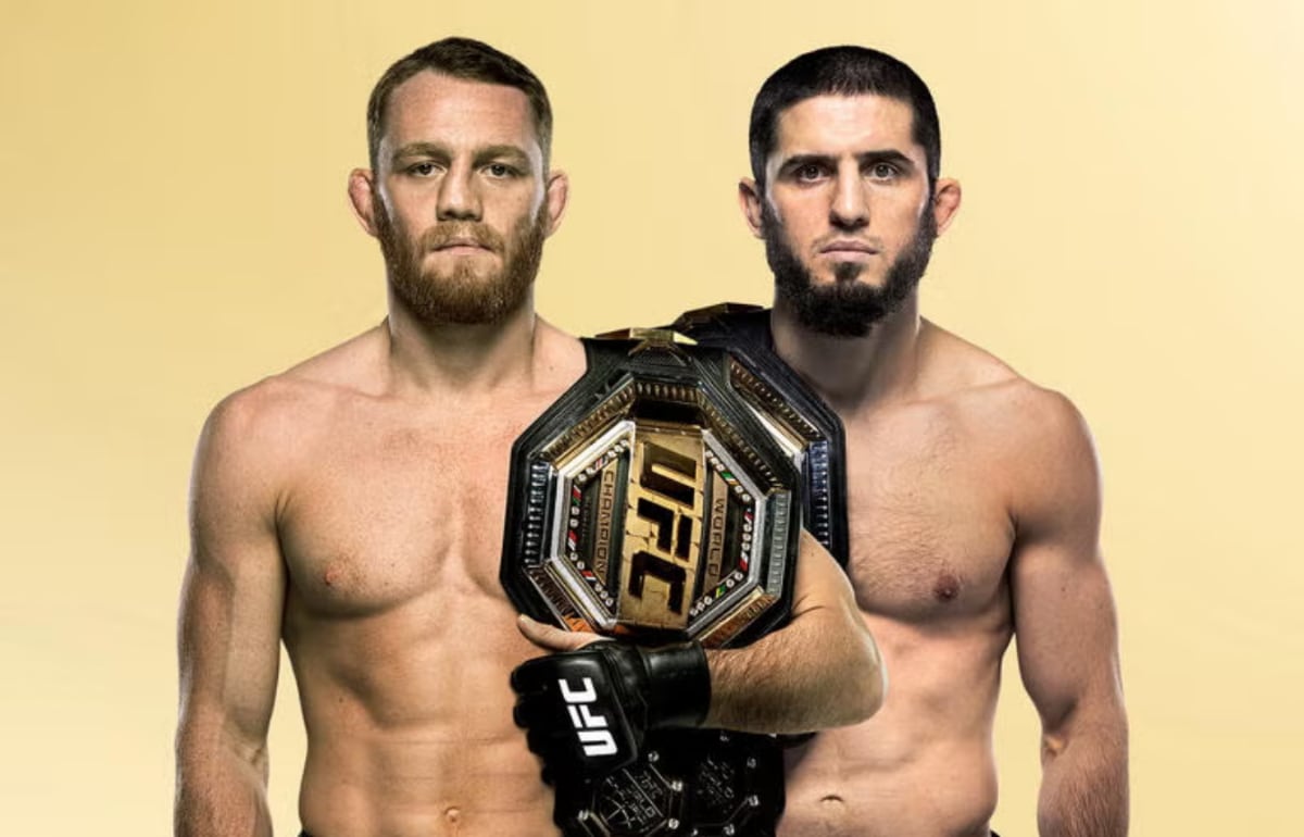 Jack Della Maddalena buscará defender si título ante Islam Makhachev en la pelea principal - crédito UFC